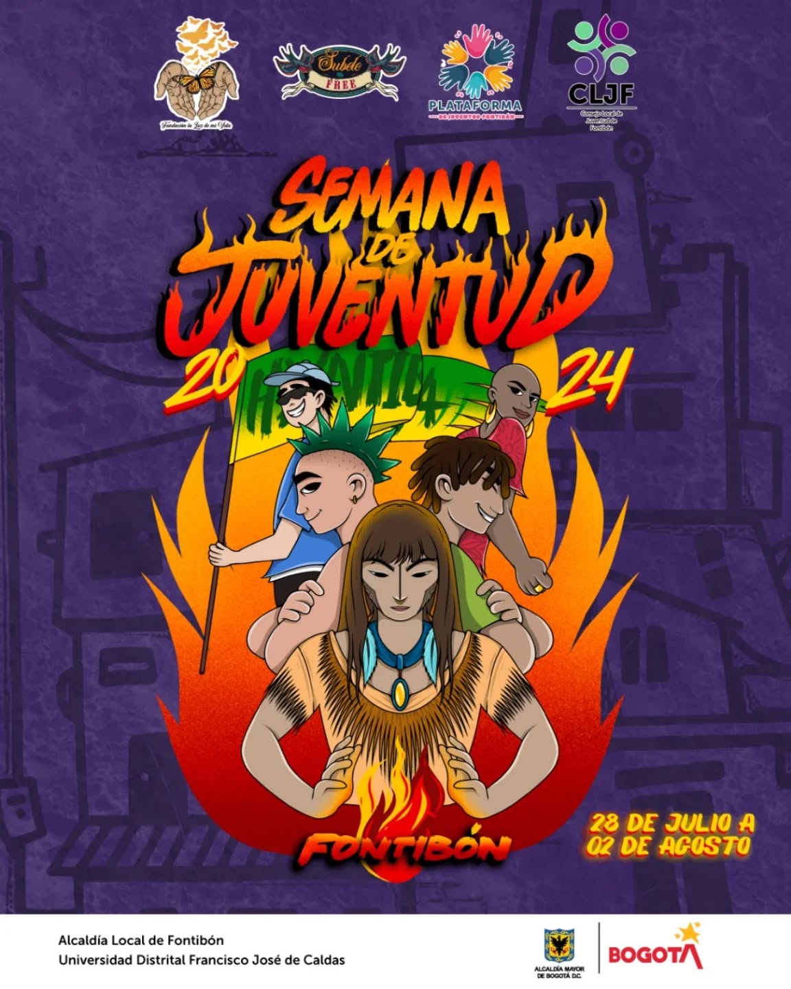 SEMANA POR LA JUVENTUD EN fontibón