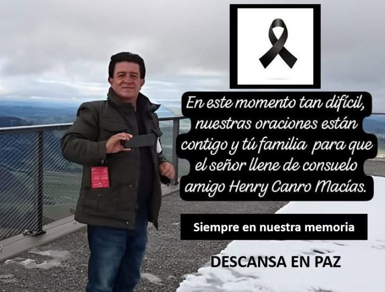 FALLECIÓ 3 HENRY CANRO.