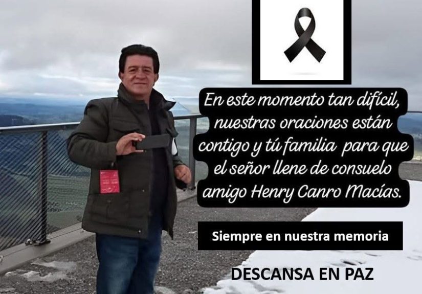 FALLECIÓ 3 HENRY CANRO.